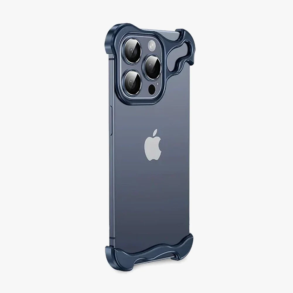 Aluminum Alloy Bumper Phone Case - Storm Blue