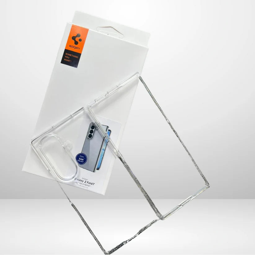 New Ultra Hybrid Crystal Clear Case without hinge for Samsung Galaxy Fold 5 / Fold 6 / Fold 7/ Flip 7