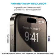 iPhone 16 SERIES ANTI-SPY Premium Privacy Tempered Glass