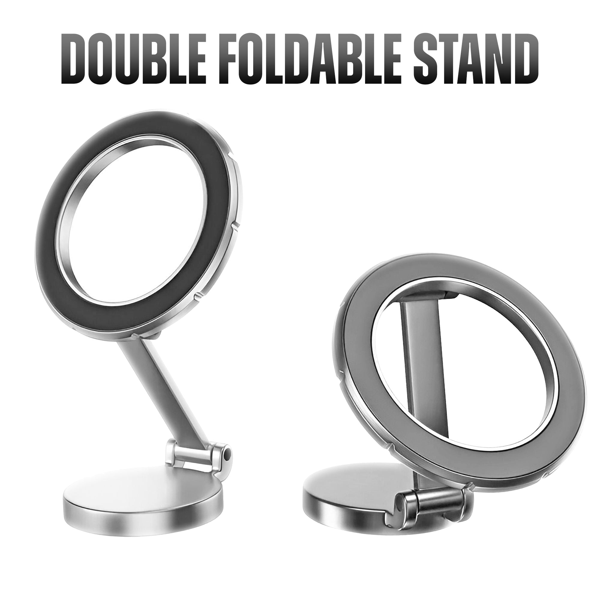 360° Rotational Magnetic Multi-Functional Mobile Holder with Adhesive Base Compatible with Smartphones