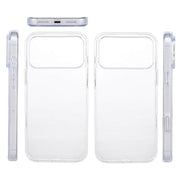 iClear for iPhone 17 Pro - TPU Clear Case, Shockproof, Anti-Yellowing (Yellow Resistance 4.0), Airbag Corner Protection, Ultra-Slim Profile, Intelligent Touch Buttons