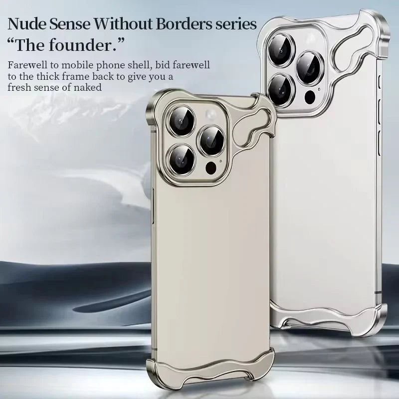 Aluminum Alloy Bumper Phone Case - Storm Blue