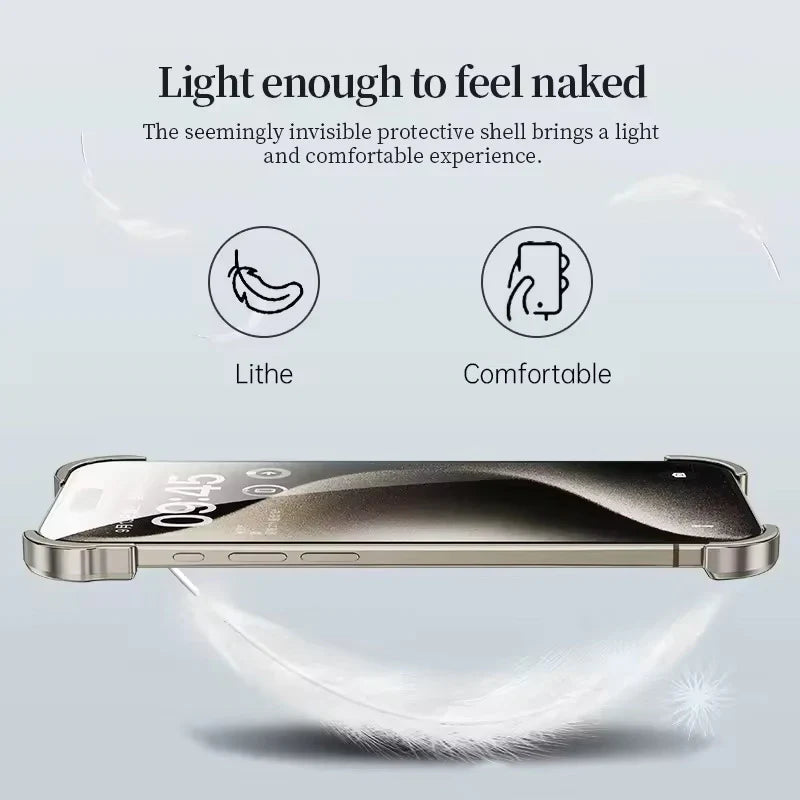 Aluminum Alloy Bumper Phone Case - Storm Blue