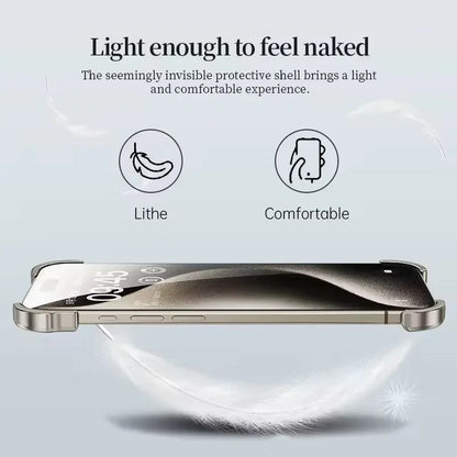 Aluminum Alloy Bumper Phone Case - Gray
