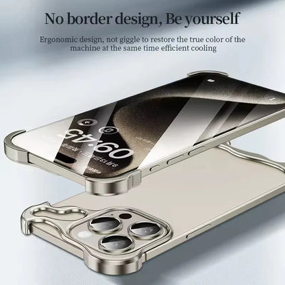 Aluminum Alloy Bumper Phone Case - Gray