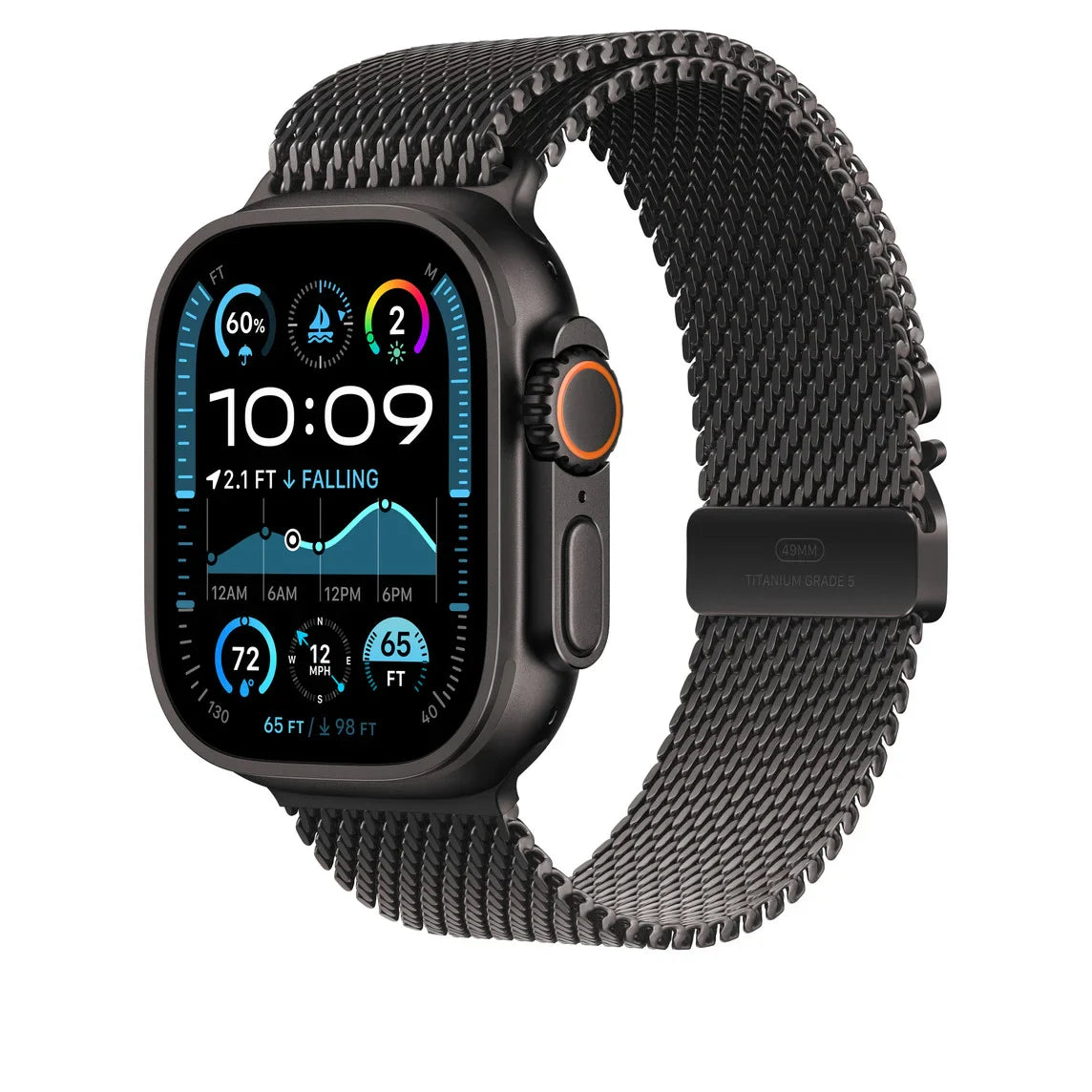 Apple Milanese Loop- New Edition - Black