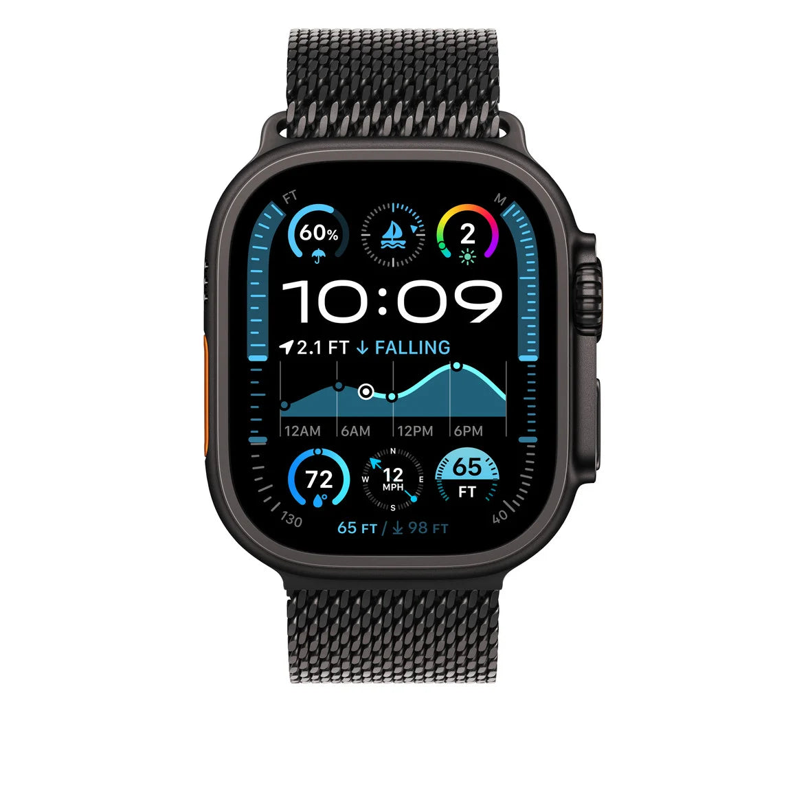 Apple Milanese Loop- New Edition - Black
