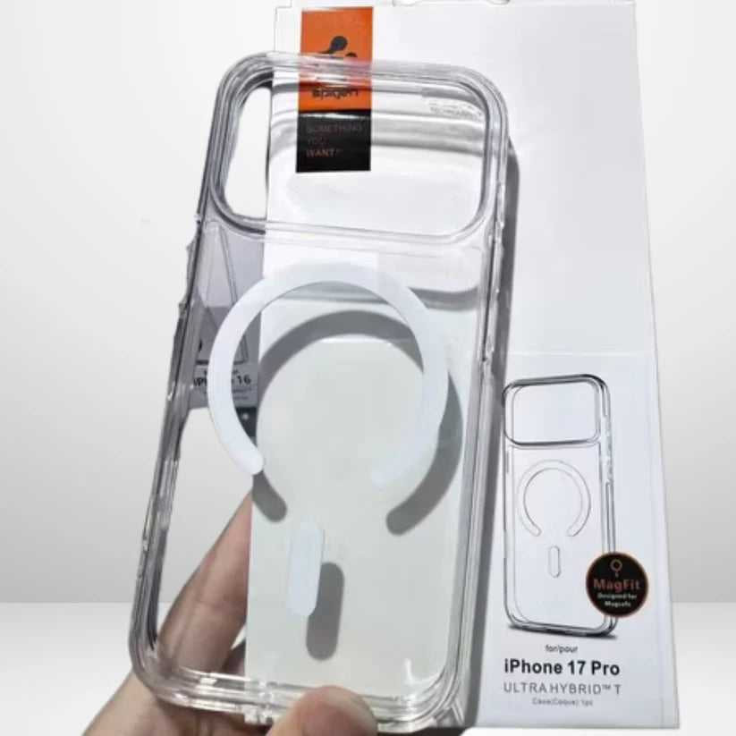 Ultra-Hybrid Crystal Clear Magsafe Case for iPhone 17 Series