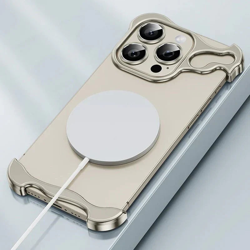 Aluminum Alloy Bumper Phone Case - Storm Blue